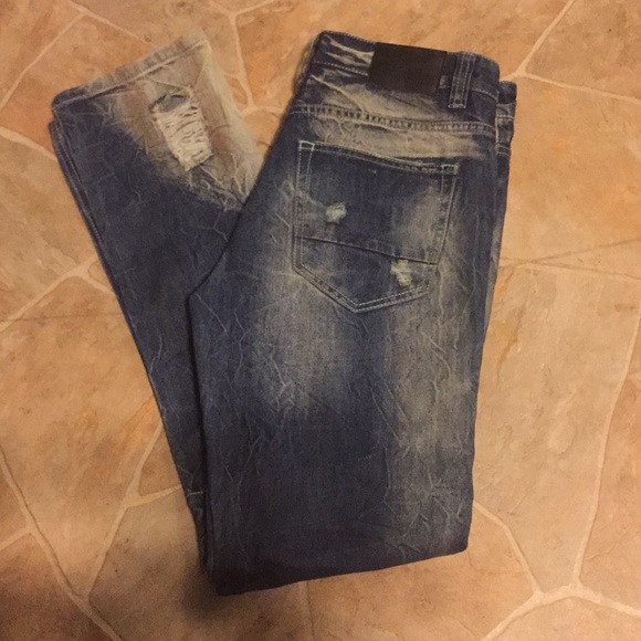 Decibel Jeans Jeans Decibel Mens Balmain Biker Jean Pant Slim Straight Poshmark